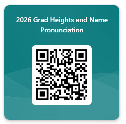 Grad 2026 QR Code